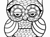 Cute Animal Coloring Pages for Adults Owl Coloring Pages for Adults Free Detailed Owl Coloring