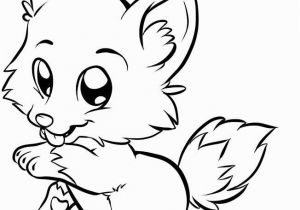 Cute Baby Animal Coloring Pages to Print Cute Cartoon Animals Drawing at Getdrawings