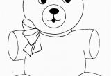 Cute Bear Coloring Pages Free Printable Teddy Bear Coloring Pages for Kids