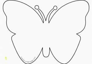 Cute butterfly Coloring Pages Simple butterfly Coloring Page New Simple butterfly Coloring