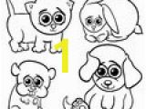 Cute Christmas Puppy Coloring Pages Dog Coloring Page D Free Stock Public Domain