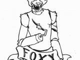 Cute Five Nights at Freddy S Coloring Pages Fnaf Coloring Pages Foxy