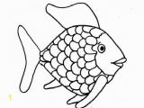 Cute Goldfish Coloring Pages Kids Printable Rainbow Fish Coloring Page Free