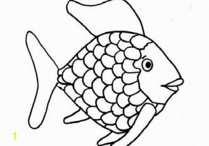 Cute Goldfish Coloring Pages Kids Printable Rainbow Fish Coloring Page Free