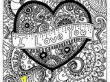 Cute I Love You Coloring Pages 335 Best Coloring Book Love Hearts Valentine S Day Mandalas