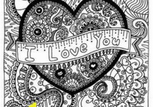 Cute I Love You Coloring Pages 335 Best Coloring Book Love Hearts Valentine S Day Mandalas