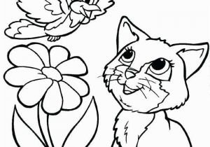 Cute Kitty Cat Coloring Pages Cute Cat to Print Lovely Coloring Pages Real Kittens