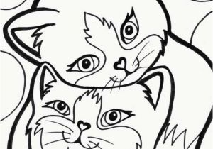 Cute Kitty Cat Coloring Pages Kitten Coloring Pages Cat Drawing Template at Getdrawings Ideas