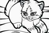 Cute Kitty Cat Coloring Pages Printable Coloring Sheets Cats Beautiful Cute Kitty Cat Coloring