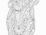 Cute Little Animal Coloring Pages Adult Coloring Page A Cute Little isolated Dog for Relaxing