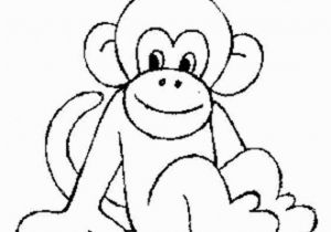 Cute Monkey Coloring Pages Cute Baby Monkey Coloring Pages 12