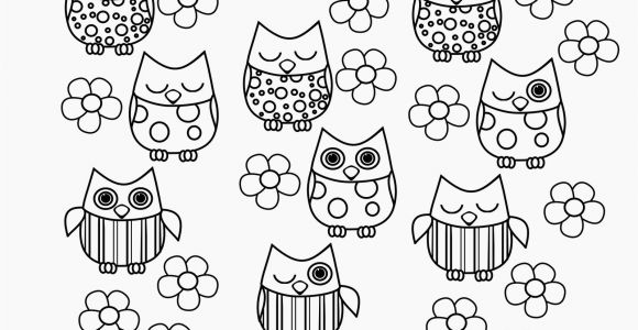 Cute Owl Coloring Pages 12 Elegant Cute Owl Coloring Pages
