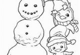 Cute Penguin Coloring Pages Christmas Penguin Digital Stamp