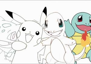 Cute Pikachu Coloring Pages Pokemon Pikachu Charmander Bulbasaur Squirtle â Coloring Page