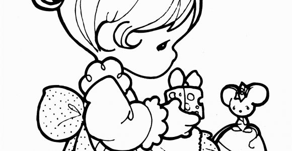 Cute Precious Moments Coloring Pages Cute Coloring Pages for Girls Printable Kids Colouring Girl Sheets