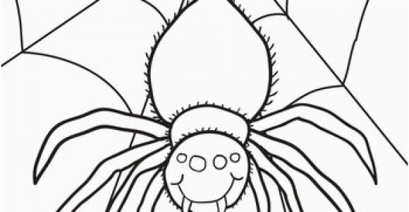 Cute Spider Coloring Pages Spider Coloring Page