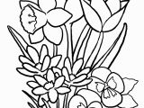 Cute Spring Flower Coloring Pages Category Coloring Pages 94