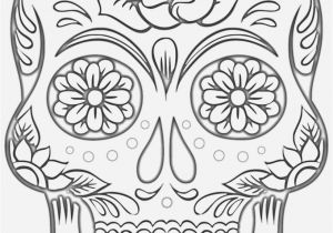 Cute Sugar Skull Coloring Pages Coloring Book Free Sugar Skull Coloring Page