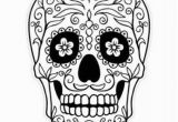 Cute Sugar Skull Coloring Pages Sugar Skull Coloring Pages Artsy Fartsy