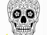 Cute Sugar Skull Coloring Pages Sugar Skull Coloring Pages Artsy Fartsy