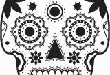 Cute Sugar Skull Coloring Pages Sugar Skull Colouring Freebie Grade Onederful Blog