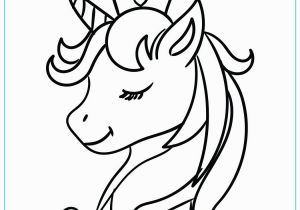 Cute Unicorn Coloring Page Beautiful Unicorn Head Coloring Page