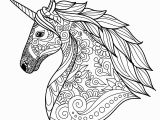 Cute Unicorn Coloring Pages for Adults Unicorn Head Simple Unicorns Adult Coloring Pages