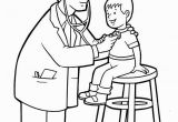 D is for Doctor Coloring Page 22 Doctor Coloring Pages