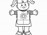 Daisy Girl Scout Coloring Pages Best Girl Scout Daisy Petals Coloring Sheet Design
