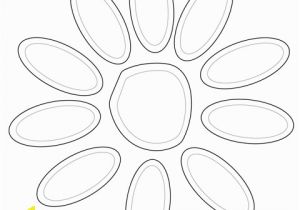 Daisy Petal Coloring Pages Girl Scout Daisy Petals Coloring Page