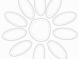 Daisy Petal Coloring Pages Girl Scout Daisy Petals Coloring Page