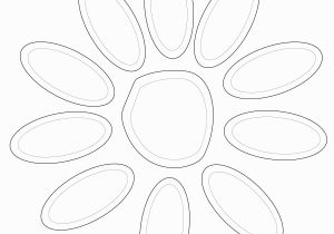 Daisy Petal Coloring Pages Girl Scout Daisy Petals Coloring Page