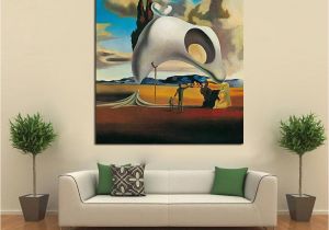 Dali Wall Murals 2019 Salvador Dali Abstract Painting Modern Wall for Living