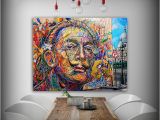 Dali Wall Murals Print Oil Painting Street Art Salvador Dali Home Decorative Wall