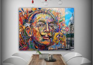 Dali Wall Murals Print Oil Painting Street Art Salvador Dali Home Decorative Wall