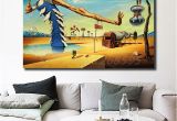 Dali Wall Murals Salvador Dali Absurdly Low Consumption the Polo Bluemotion Art