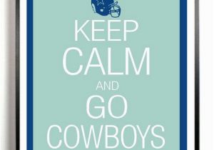 Dallas Cowboys Wall Murals Dallas Cowboys Art Print Keep Calm and Carry Nfl Football