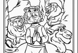 Daniel and the Lions Den Coloring Page Daniel and the Lions Den Coloring Pages