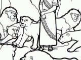 Daniel and the Lions Den Coloring Page Daniel and the Lions Den Picture Coloring Page Netart