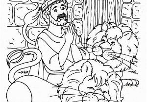 Daniel and the Lions Den Coloring Page Printable Su Tien Oh Stienoh On Pinterest