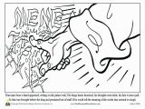 Daniel and the Writing On the Wall Coloring Page Daniel and the Lions Den Coloring Page In as Well Bible Story