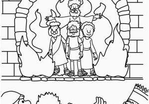 Daniel In the Fiery Furnace Coloring Pages 24 Fiery Furnace Coloring Page In 2020