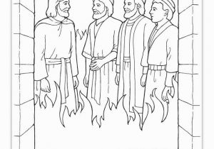 Daniel In the Fiery Furnace Coloring Pages Daniel and the Fiery Furnace Coloring Page