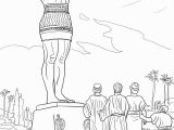 Daniel In the Fiery Furnace Coloring Pages Daniel S Friends Refused to Worship the Statue