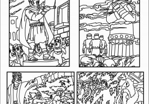 Daniel In the Fiery Furnace Coloring Pages Fiery Furnace Coloring Pages Day 3