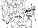 Daniel In the Fiery Furnace Coloring Pages the Fiery Furnace Coloring Page Sundayschoolist