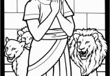 Daniel In the Lion S Den Coloring Page Daniel In the Lion S Den – How It foretold Christ S Crucifixion