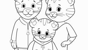 Daniel Tiger Coloring Pages Printable Print Out Grr Rific Coloring Pages for Your Weekend Adventures