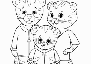 Daniel Tiger Coloring Pages Printable Print Out Grr Rific Coloring Pages for Your Weekend Adventures