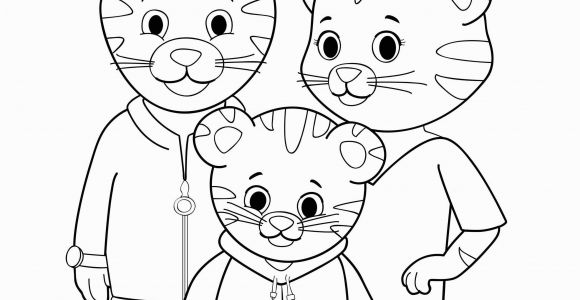 Daniel Tiger Coloring Pages Printable Print Out Grr Rific Coloring Pages for Your Weekend Adventures